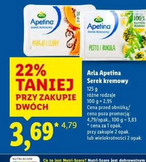 Arla Apetina Serek kremowy