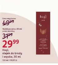 Hagi, olejek do brody i wąsów