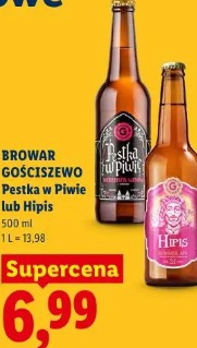 Browar Gościszewo Pestka w Piwie lub Hipis