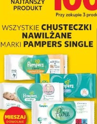 Wszystkie chusteczki nawilżane marki Pampers Single