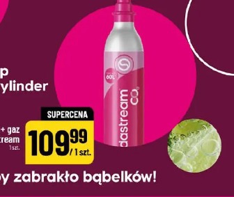 Cylinder + gaz spożywczy SodaStream
