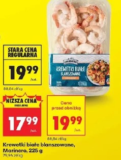 Krewetki białe blanszowane Marinero