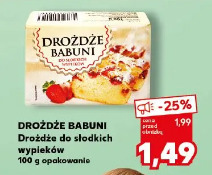 Drożdże Babuni Drożdże do słodkich wypieków