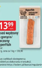 Łosoś wędzony na gorąco/pieczony SuperFish Koral
