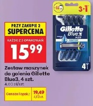 Zestaw maszynek do golenia Gillette Blue3