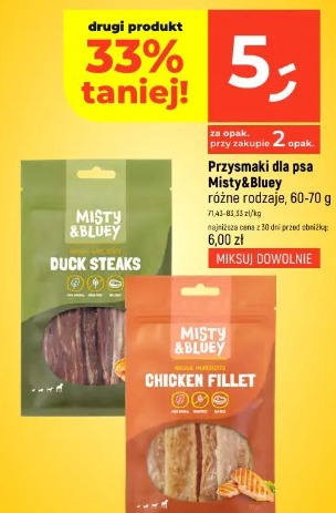 Przysmaki dla psa Misty&Bluey