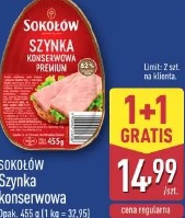 Sokołów szynka konserwowa premium