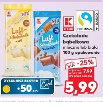 K-Classic Czekolada bąbelkowa mleczna