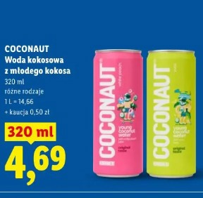 Coconaut Woda kokosowa z młodego kokosa