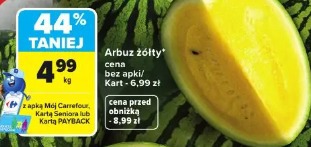 Arbuz żółty