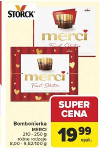Bombonierka MERCI