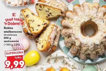 Babka wielkanocna drożdżowa Stąd takie dobre!