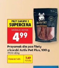Przysmak dla psa filety z kaczki Activ Pet Plus