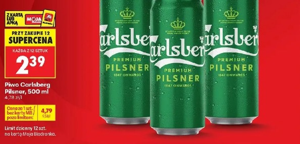 Piwo Carlsberg Pilsner