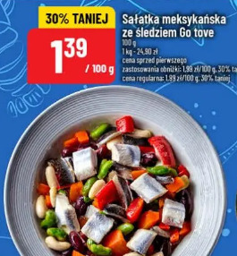 Sałatka meksykańska ze śledziem Go tove