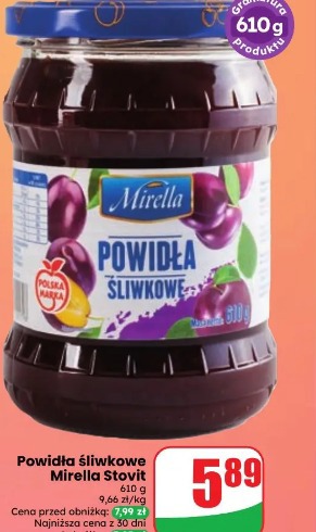 Powidła śliwkowe Mirella Stovit