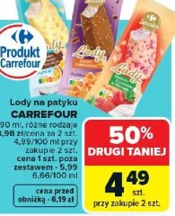 Lody na patyku CARREFOUR