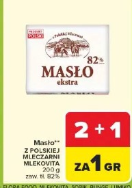 Masło z POLSKIEJ MLECZARNI MLEKOVITA