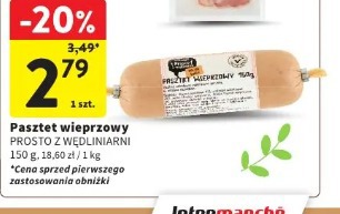 Pasztet wieprzowy PROSTO Z WĘDLINIARNI