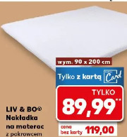 Liv & Bo Nakładka na materac z pokrowcem