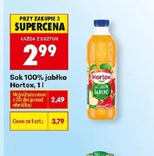 Sok 100% jabłko Hortex
