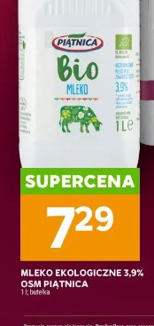 Mleko ekologiczne 3,9% OSM Piątnica