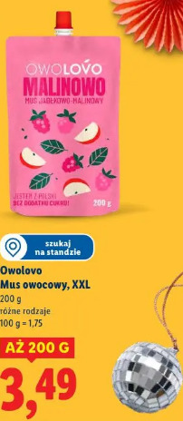 Owolovo Mus owocowy, XXL