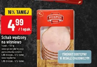 Schab wędzony na wiśniowo Pekpol