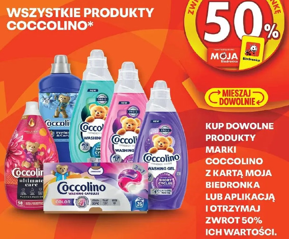 Wszystkie produkty Coccolino