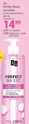 AA Perfect Basic Sensitive żel do mycia twarzy