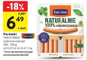 Parówki TARCZYŃSKI