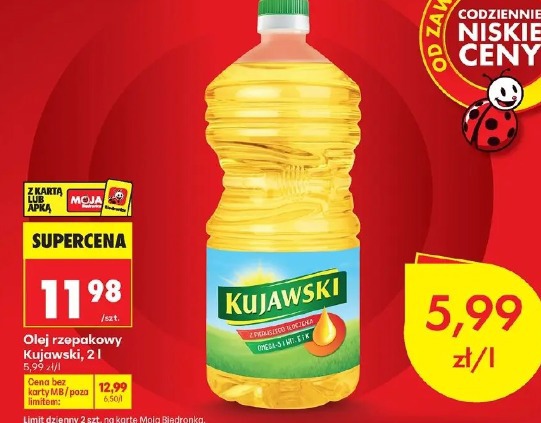 Olej rzepakowy Kujawski