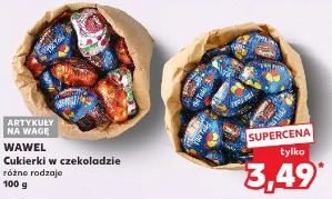 Wawel cukierki w czekoladzie