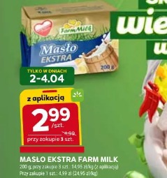 Masło Ekstra Farm MILK