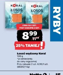 Łosoś wędzony Koral