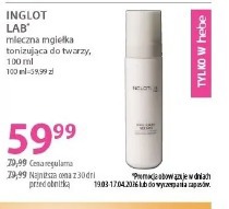 Inglot LAB mżiełka tonizująca do twarzy