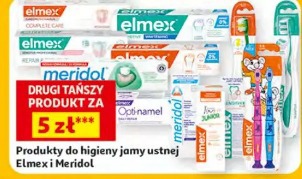 Produkty do higieny jamy ustnej Elmex i Meridol