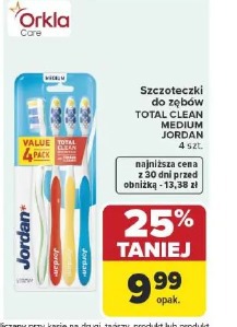 Szczoteczki do zębów Total Clean Medium Jordan