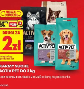 Karmy suche Activ Pet do 3 kg