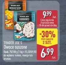 Trader Joe's Owoce suszone