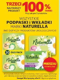 Wszystkie podpaski i wkładki marki Naturella