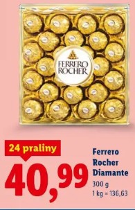 Ferrero Rocher Diamante 24 praliny