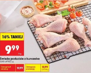 Świeże podudzie z kurczaka