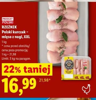 Rzeźnik Polski kurczak – mięso z nogi XXL