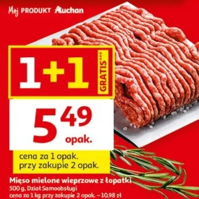 Mięso mielone wieprzowe z łopatki