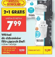 Dafi wkład do dzbanków filtrujących, różne rodzaje