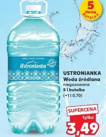 Ustronianka Woda źródlana niegazowana