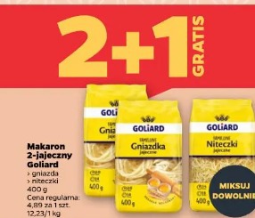 Makaron 2-jajeczny Goliard