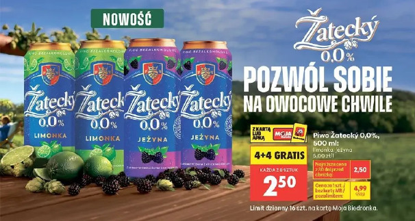 Żatecky 0.0% piwo