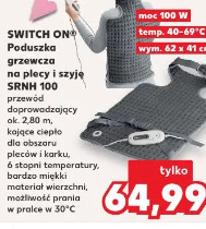 Switch On Poduszka grzewcza na plecy i szyję SRHN 100